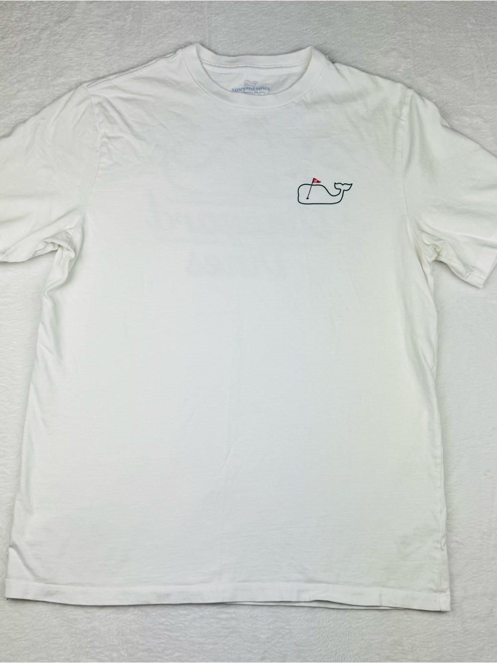 Vineyard Vines Men's Golf Flag Short-Sleeve T shirt. Size M.100% cotton.